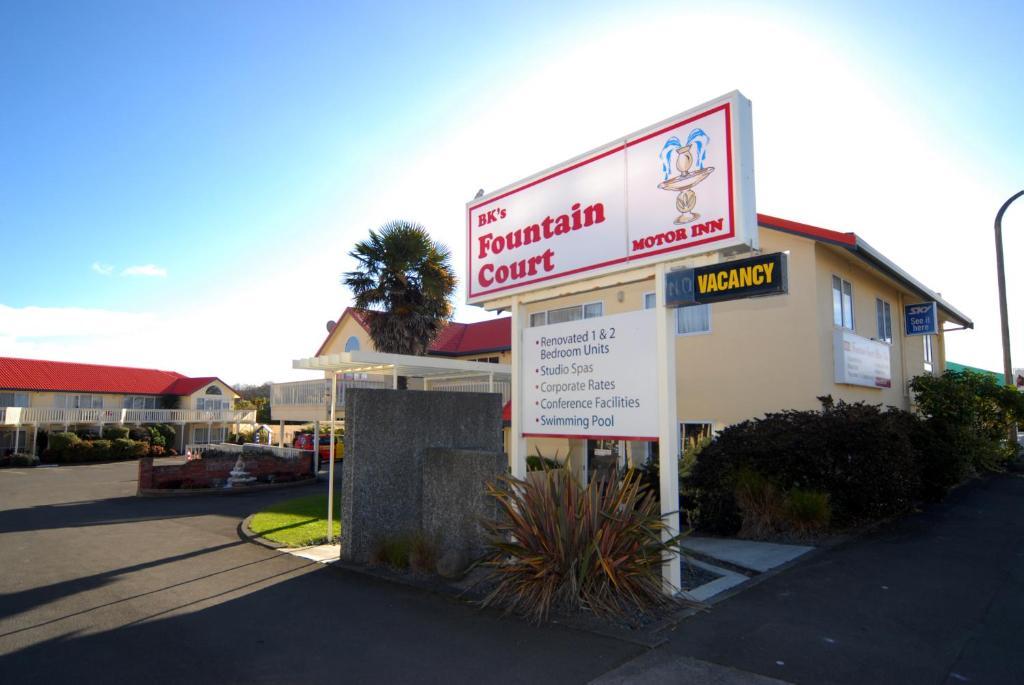 Bk'S Fountain Court Motel Napier Zewnętrze zdjęcie